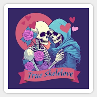 True Skelelover Sticker